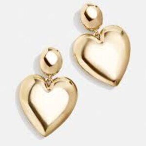 Evereve heart earrings